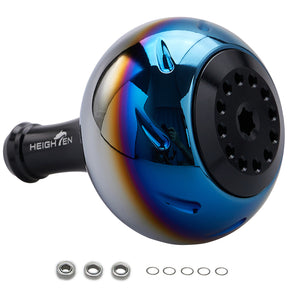 HEIGHTEN 45mm パワー リール ハンドル ノブ シマノ(Shimano) Bタイプ ダイワ(Daiwa) Lサイズ 通用