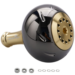 HEIGHTEN 45mm パワー リール ハンドル ノブ シマノ(Shimano) Bタイプ ダイワ(Daiwa) Lサイズ 通用