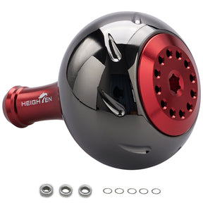 HEIGHTEN 45mm パワー リール ハンドル ノブ シマノ(Shimano) Bタイプ ダイワ(Daiwa) Lサイズ 通用