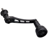 HEIGHTEN 55-60mm可変 リール ハンドル 新型 24.5mm ハンドルノブ 搭載 Black Series