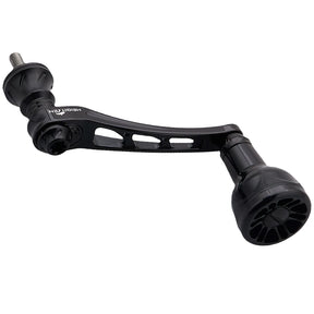 HEIGHTEN 55-60mm可変 リール ハンドル 新型 24.5mm ハンドルノブ 搭載 Black Series