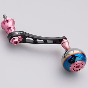 HEIGHTEN 55-60mm可変 リール ハンドル 30mm ハンドルノブ 搭載 ダイワ(DAIWA) シマノ(SHIMANO) 通用 スピニングリール 用 Aurora Series