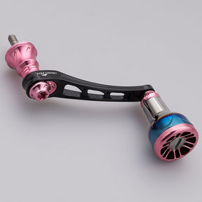 HEIGHTEN 55-60mm可変 リール ハンドル 新型 24.5mm ハンドルノブ 搭載 ダイワ(DAIWA) シマノ(SHIMANO) 通用 スピニングリール 用 Engine Series