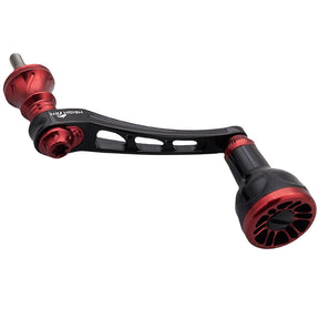 HEIGHTEN 55-60mm可変 リール ハンドル 新型 24.5mm ハンドルノブ 搭載 Black Series