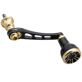 HEIGHTEN 55-60mm可変 リール ハンドル 新型 24.5mm ハンドルノブ 搭載 Black Series