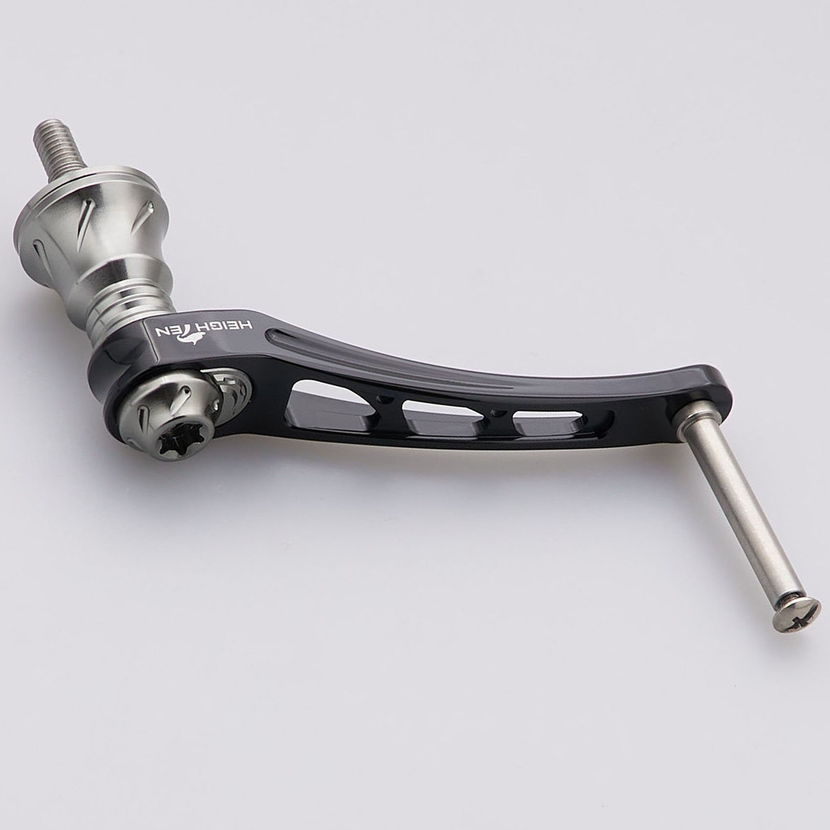 HEIGHTEN 55-60mm可変 リール ハンドル(ノブ無し) ダイワ(DAIWA) シマノ(SHIMANO) 通用 スピニングリール 用 Arch Series