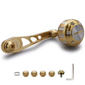 HEIGHTEN 65/75mm可変 リール ハンドル 35mm ハンドルノブ 搭載 Arch Hammer Series