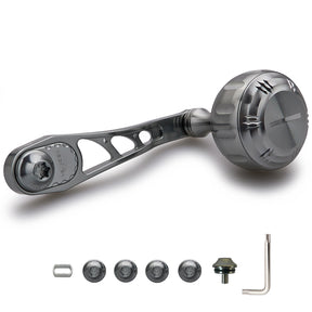 HEIGHTEN 65/75mm可変 リール ハンドル 35mm ハンドルノブ 搭載 Arch Hammer Series
