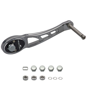 HEIGHTEN 80/90mm ベイト リール ハンドル（ノブ無し）シマノ(SHIMANO) ダイワ(DAIWA) アブ(Abu) ベイトリール 通用 Ach Series