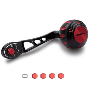 HEIGHTEN 80/90mm リール ハンドル 45mm ハンドルノブ シマノ(SHIMANO) ダイワ(DAIWA) アブ(Abu) ベイトリール 通用 Ach Harmer Series