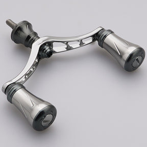HEIGHTEN 80mm リール ハンドル 19mm ノブ 搭載 シマノ ダイワ 通用 スピニングリール用 New Pillar Series