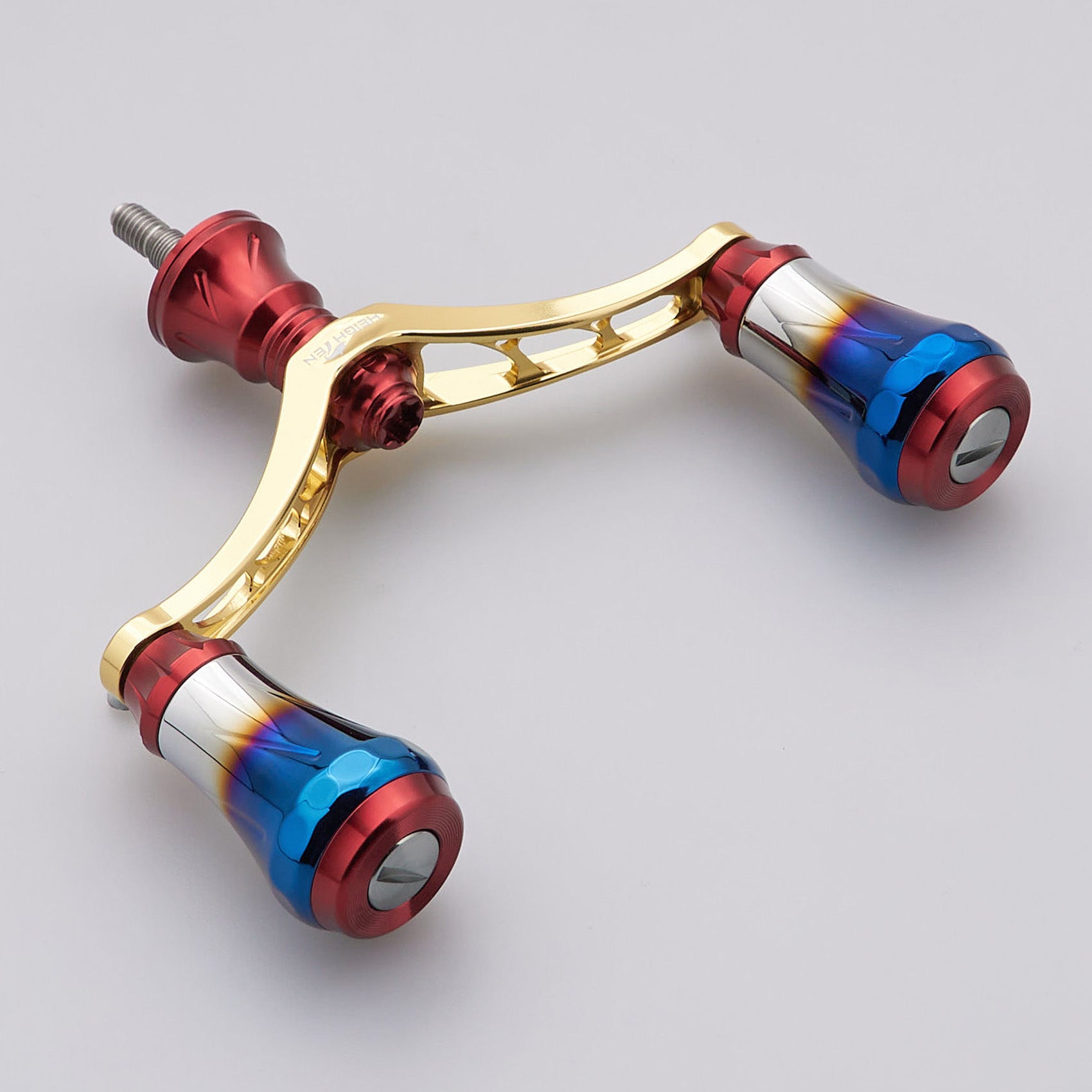 HEIGHTEN V4.0 80/98mm リール ハンドル 航空アルミ製 シマノ ダイワ 通用 スピニングリール 用 Arch Aurora