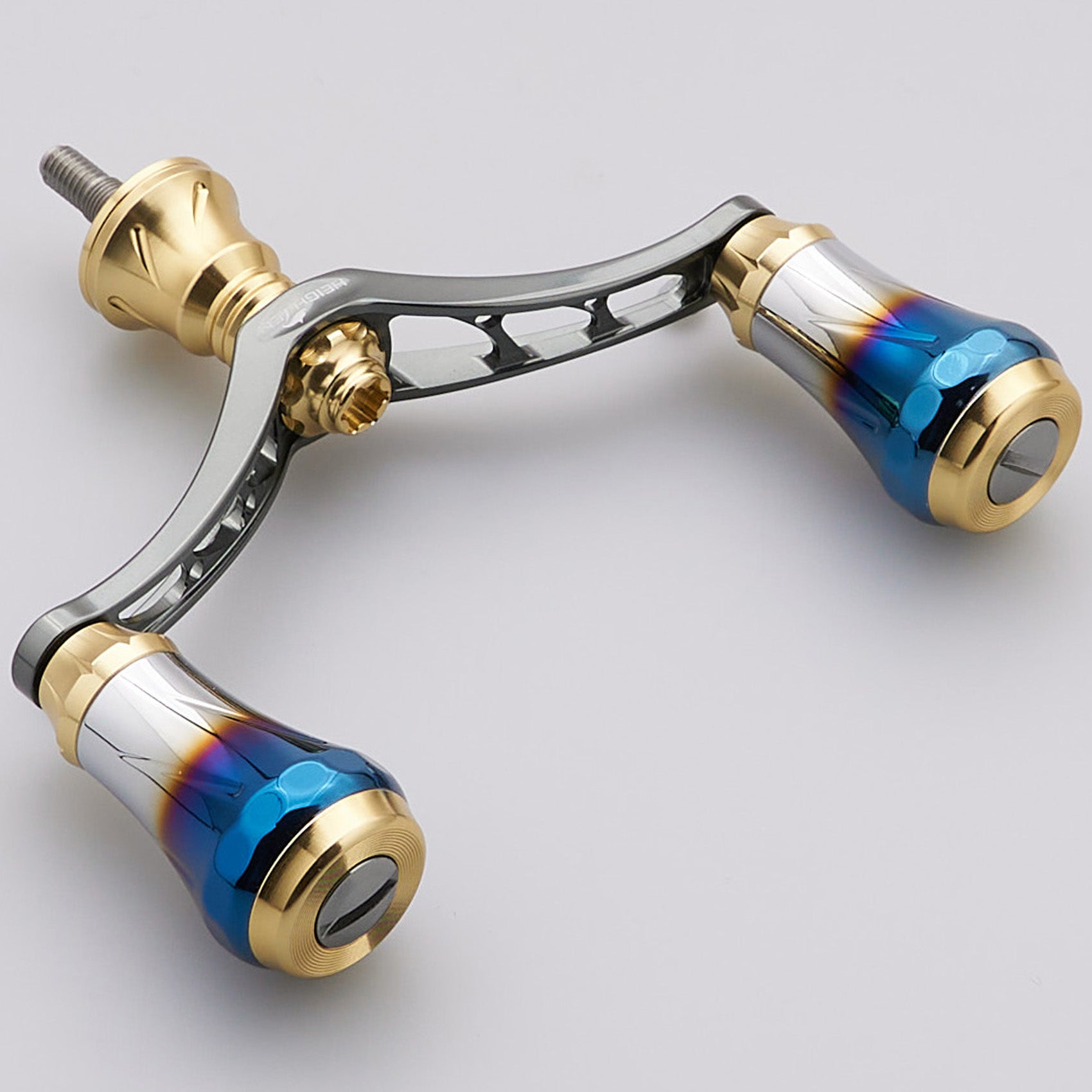 HEIGHTEN V4.0 80/98mm リール ハンドル 航空アルミ製 シマノ ダイワ 通用 スピニングリール 用 Arch Aurora