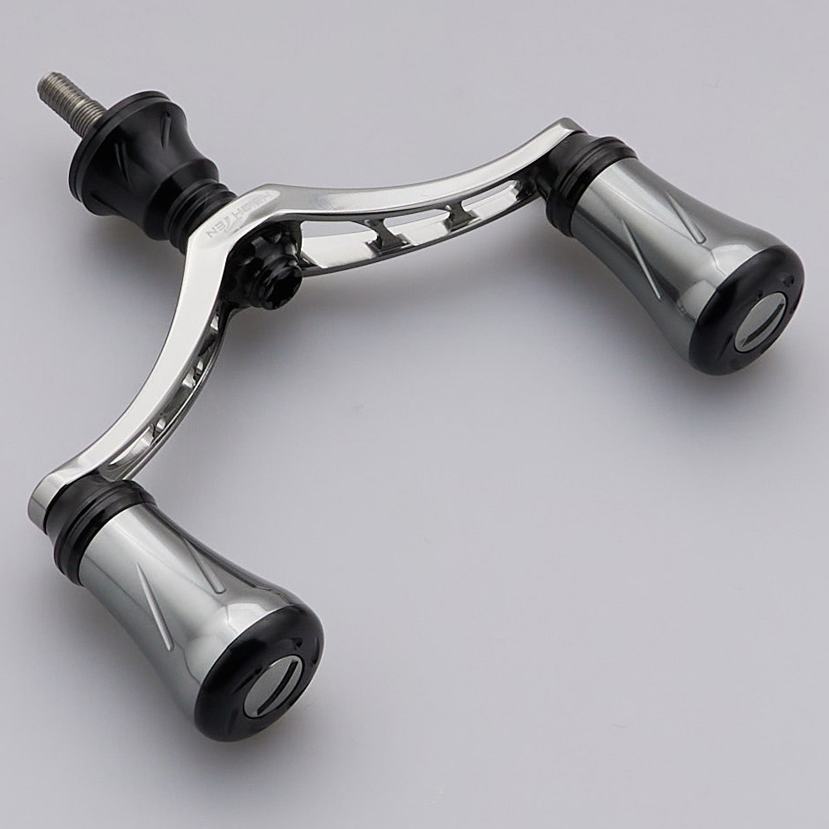 HEIGHTEN 80mm リール ハンドル 19mm ノブ 搭載 シマノ ダイワ 通用 スピニングリール用 New Pillar Series