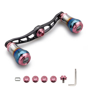 HEIGHTEN V2.0 90mm/105mm/115mm ベイト リール ハンドル シマノ(shimano) ダイワ(daiwa) アブガルシア(abu) 通用 ベイトリール 用 航空アルミ製 Aurora Series