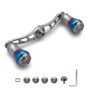HEIGHTEN V2.0 90mm/105mm/115mm ベイト リール ハンドル シマノ(shimano) ダイワ(daiwa) アブガルシア(abu) 通用 ベイトリール 用 航空アルミ製 Aurora Series