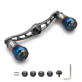 HEIGHTEN V2.0 90mm/105mm/115mm ベイト リール ハンドル シマノ(shimano) ダイワ(daiwa) アブガルシア(abu) 通用 ベイトリール 用 航空アルミ製 Aurora Series