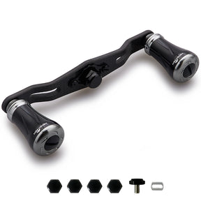 HEIGHTEN V2.0 85/95mm リール ハンドル 1.5K炭素布 カーボン シマノ(SHIMANO) ダイワ(DAIWA) アブ(Abu) 通用 ベイトリール 用 Pillar Series