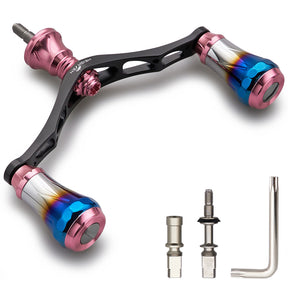 HEIGHTEN V2.0 95mm リール ハンドル 20mm ハンドルノブ 搭載 シマノ ダイワ 通用 スピニングリール用 Aurora Series