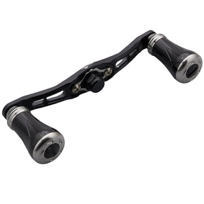 HEIGHTEN 92/95mm リール ハンドル 19mm ノブ搭載 シマノ(SHIMANO) ダイワ(DAIWA) アブ(Abu) 通用 ベイトリール 用 Wing Pillar Series