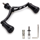 HEIGHTEN 98mm リール ハンドル 19mm ノブ 搭載 シマノ ダイワ 通用 スピニングリール用 New Pillar Series