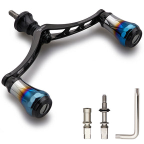 HEIGHTEN V4.0 80/98mm リール ハンドル 航空アルミ製 シマノ ダイワ 通用 スピニングリール 用 Arch Aurora