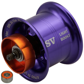 HEIGHTEN リール スプール アルファス 専用 2段階可動 32mm 浅溝 800S ダイワ(DAIWA) 21 22 ALPHAS SV TW ベイトリール 替えスプール