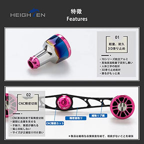 HEIGHTEN 115mm ベイト リール ハンドル